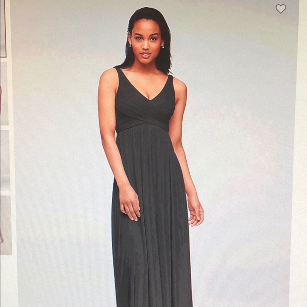 Perfect Long Black Mesh Dress NWT originally $160